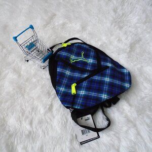 Puma Premium Icon Mini Backpack Plaid